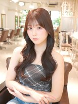 ヘア ルミナス バイ フォルテ(HAIR LUMINAS by FORTE)&nbsp;縮毛矯正/ストレートパーマ/くびれヘア/アプリコットオレンジ