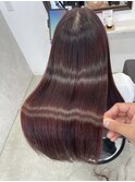 【Lana】美艶髪チェリーピンク　艶髪　髪質改善カラー