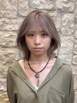 シャル 町田(shalu)&nbsp;white beige × layer bob