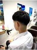 【MEN’S HAIR/サーフカール/刈り上げセンターパート/千葉】
