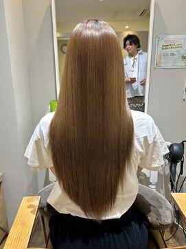 エマヘアーアトリエ 大在店(Emma hair Atelier) 柔らか質感ストレートロング♪