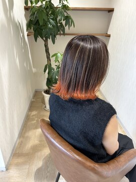 ラトット(Latot) 裾カラー/デザインカラー/グラデーションカラー