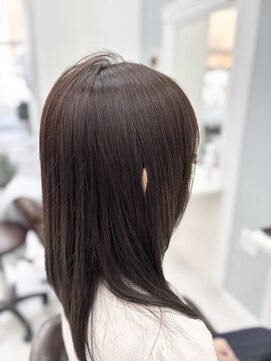 ジパングインスパイア レイヤーストレート×アースブラウン