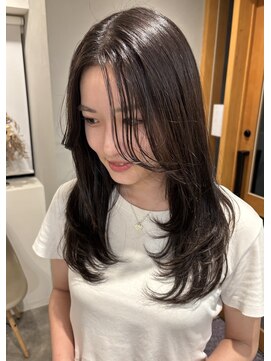 ヴィンスジオ 岐阜駅南(vince gio) レイヤーカット/ハイレイヤー/バタフライレイヤー