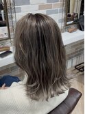 CIEL立川×木村優作　グレージュバレイヤージュ
