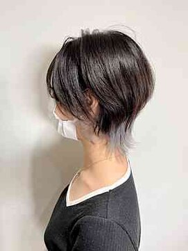 エヌプラスリタ 近鉄八尾(N+lita) 黒髪クラゲヘアーオリーブグレー小顔ココアベージュ