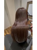 髪質改善　ストレート