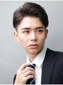【ビジネスヘア】リバースアップバング