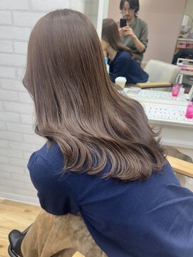 シダミノオ(sida MINOH) シャンパンベージュ/韓国巻き/大阪/カラーリスト