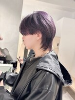 モリオフロムロンドン 大宮店(morio from London)&nbsp;【坪井】ケアブリーチ ×ラベンダーウルフ