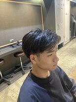 リゴ ヘアー(RIGO hair)&nbsp;韓国風センターパート × ツーブロック