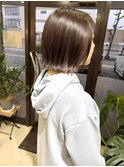 ミニボブ / ブラウンカラー
