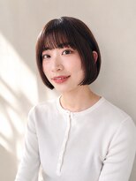 ヘアーアンドメイク エクリ 不動前店(Hair&Make equri)&nbsp;【目黒不動前美容室】ショートカットレイヤーボブ・３０代４０代