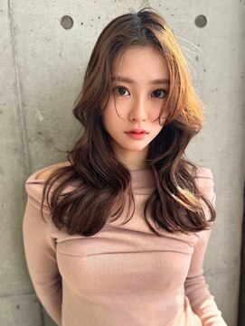 アンジェリカラボ 高田店(ANGELICA LABO) 韓国風スプリングチョコブラウン