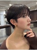 コンパクトショートカット丸みショートくびれショートボブ表参道