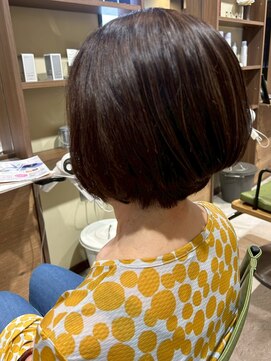 ヘア アンド ビューティ ビーズアモール 春日井神領店(Hair&Beauty B's amor) ボブカット
