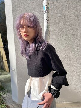 レター(LETTER) pale lavender
