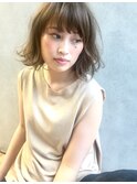 【sand JYO】大人可愛いゆるウエーブボブ