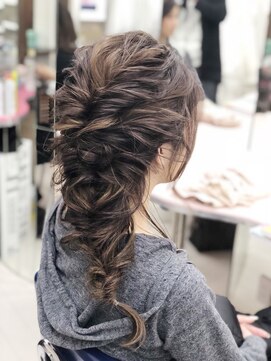 ナナナ パレナ 宝塚店(nanana parena) ルーズなくるりんぱダウンアレンジ【nananaparena】