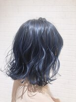 レイフィールド 浜町観光通り店(RAY Field) ゆるふわウエーブ × ネイビーブルー