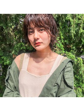 ハル ヘアスタジオ(haRu hair studio) ウルフパーマ×ウエット