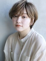 ナチュラルカール_スリークボブ厚めバングローライト_37498