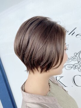 ヘアキッチン エスケーオー(Hair Kitchen S.K.O) 癖毛を活かしたショートカット