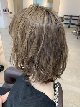 オレンジ 十三店(ORANGE) ハイライトでグレージュ感UP！！