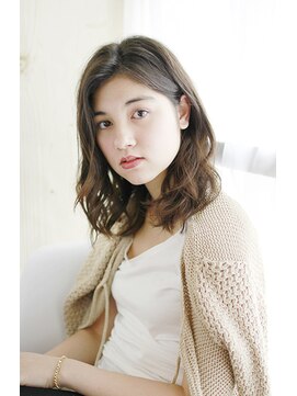 リチュエルアンドモリス プラスエヌ(RITUEL&MORIS+n) 20代30代40代　ほつれ無造作ロング【守山】