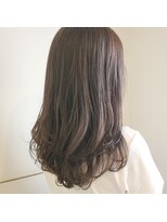ククル ヘアー(cucule Hair) 京都・西院cuculehair　ゆる巻きオリーブカラー
