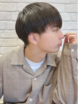 モリオフロムロンドン 松戸店(Morio from London) 【松戸 岩口】王道黒髪ストレートマッシュショート