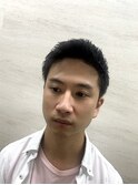 刈り上げツーブロック メンズベリーショート