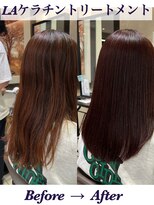 トルネード(TORNADO)&nbsp;髪質改善ケラチントリートメント 傷んだ髪修復補修ツヤ髪K03-30