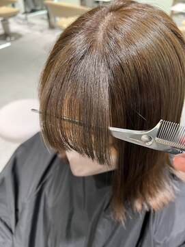 ロンドメリア 天神大名店(Lond Melia) ★大人ガーリー艶髪チョコレート髪質改善★ #髪質改善#縮毛矯正