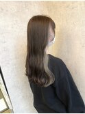シルバーベージュインナーカラー