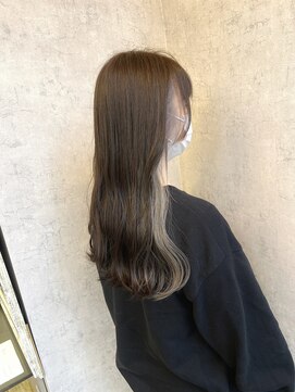 ノア ヘアデザイン 町田店(noa Hair Design) シルバーベージュインナーカラー