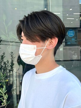 マジコ 下北沢本店(Magico) メンズセンターパート/ダブルカラー/ブリーチ/髪質改善/下北沢