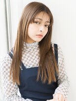 リリーオブザベイス(Lily of the Vase) 切りっぱなし、艶髪、ロングヘア