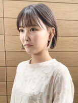 ロフト プロデュースドバイウシワカマル(loft produced by ushiwakamaru) インナーカラー、切りっぱなしボブ