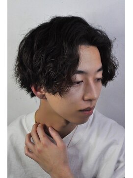 ヒロギンザ 青山店(HIRO GINZA) かき上げニュアンスマッシュサイドパート韓国マッシュフェード