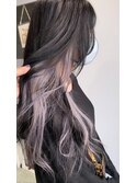 似合わせカット×グラデーションカラー【パープルオンブラック】