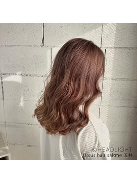 アーサス ヘアー サローネ 五井店(Ursus hair salone by HEADLIGHT) #秋カラー■イルミナ■コーラルピンク