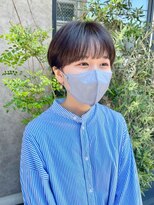 サンド 鹿児島中央(sand)&nbsp;黒髪/グレーベージュ/レイヤーロング/前髪パーマ[鹿児島駅]