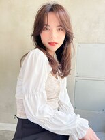 【ARTE表参道/青山】モテ髪ミディアム×ブリーチなし透明感カラ