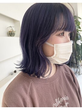 スリーヘアーデザインズ(Three Hair Designs) パープルカラー