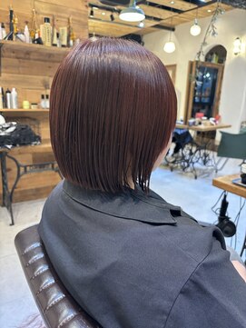 チリンバイロストシティー(Chillin by LOSTCITY) ワインレッドカラー