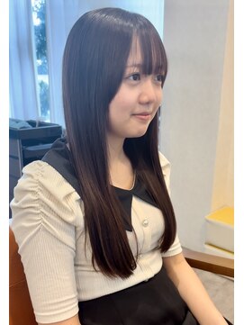 ヌニル(nunill) 髪質改善ナチュラルストレート｛縮毛矯正｝【津駅／津新町駅】