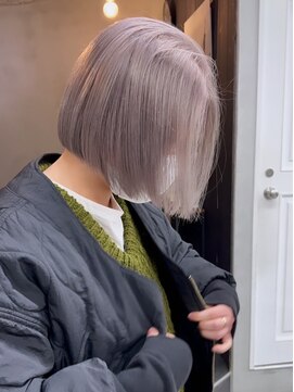 キラ 原宿(KILLA) 大人ガーリーチョコレートモードプリカールインナーカラー原宿