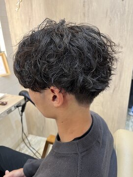 メンズサロン ルーブ 新潟(メンズサロンLOOB) メンズ束間波巻きスパイラルパーマツイストスパイラルパーマ