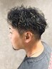 【メンズ】デザインカット＋ハイライトカラー　￥15000